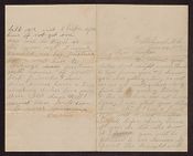 Letter from Caroline Tyson to Maud (Tyson) Smith